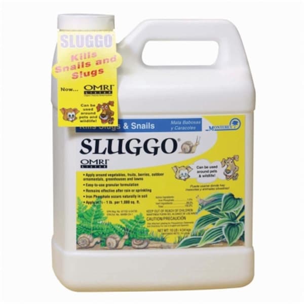 Lawn & Garden Products Monterey 10 No. Sluggo Snail & Slug Bait OMRI LA54596 - main